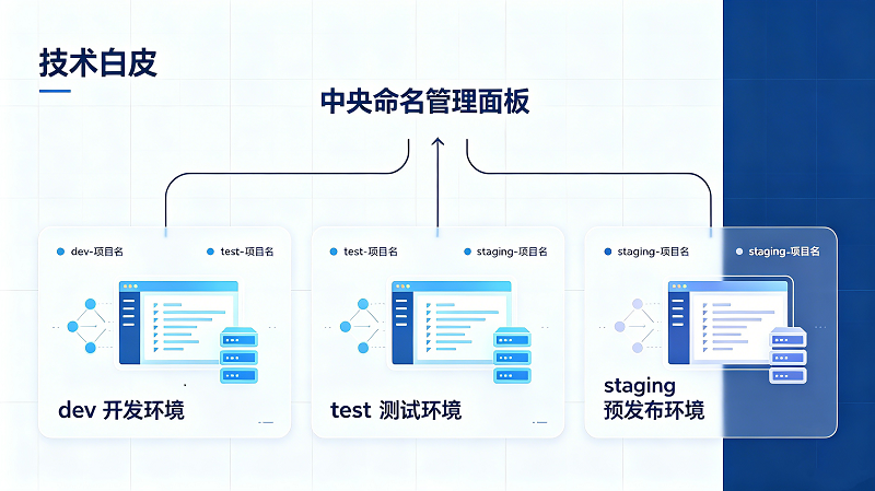 开发者多环境标准化域名管理方案,用租好域二级域名隔离开发 / 测试 / 预发布环境